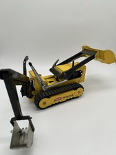 Vintage 1960s Tonka Trencher Backhoe Loader Pressed Steel Made in USA