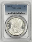 1880-S $1 Morgan Dollar PCGS MS64 90% Silver San Francisco US Coin