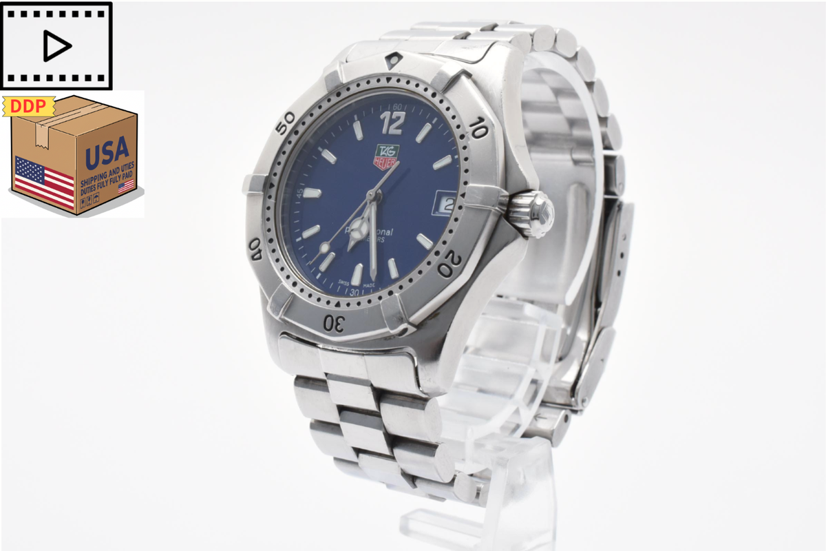 TAG Heuer 2000 Blue Men's Watch - WK11130 for sale online | eBay