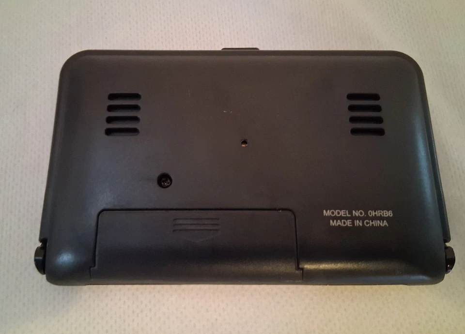 LL Bean Night Finder III Digital Travel Alarm Clock w Temperature MI Homes Black - Image 3 of 4