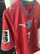 Cristiano Ronaldo Shirt # 7 Portugal Size M World Cup 2026