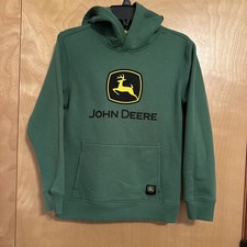 NWOT Youth John Deere Green Hoodie Size Medium/8