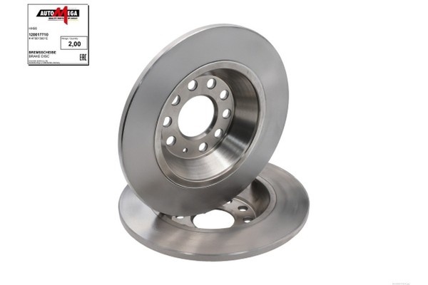 2X Bremsscheibe Automega 120017710 FüR A6 4F2 C6 4F5 Audi Avant TDI Tfsi Quattro-image