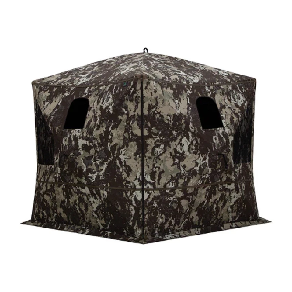 Barronett Blinds Pentagon Heavy-Duty Portable 5-Sided Hub 4-Person Hunting Blind - Image 2 of 4