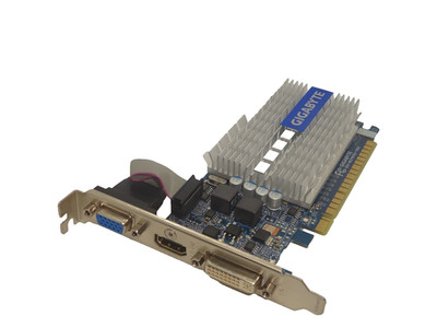 GIGABYTE GEFORCE 210 1GB SDRAM PCI-E GRAFIKKARTE DVI VGA HDMI #GK12606