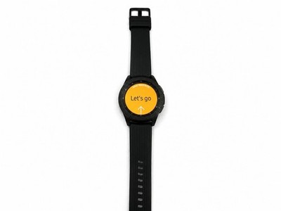 Samsung Galaxy Watch 42mm LTE SM-R815U Black Smartwatch Factory Reset Works