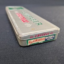 Vintage A. W. Faber Castell leere Blechdose 9110½  Stiftebox Nürnberg Germany 