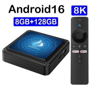 Q17 TV Box 5G WiFi 4K Mediaplayer H313 Smart Quad Core TV Box 64GB 128GB
