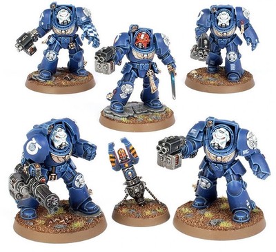 Space Marine Terminator Squad Brand New On Sprue Warhammer 40000 Leviathan 40K