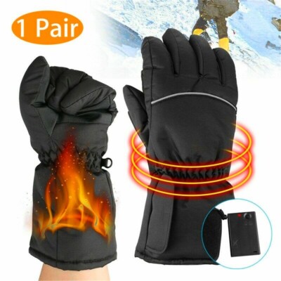 Heated Gloves Winter Warm Waterproof Gloves for Motorcycle