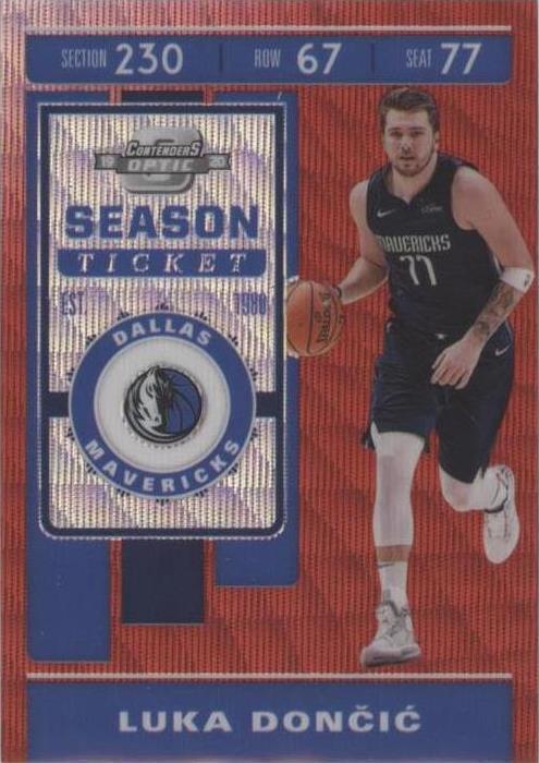 2019-20 Panini Contenders Optic - Luka Dončić #34 for sale | eBay