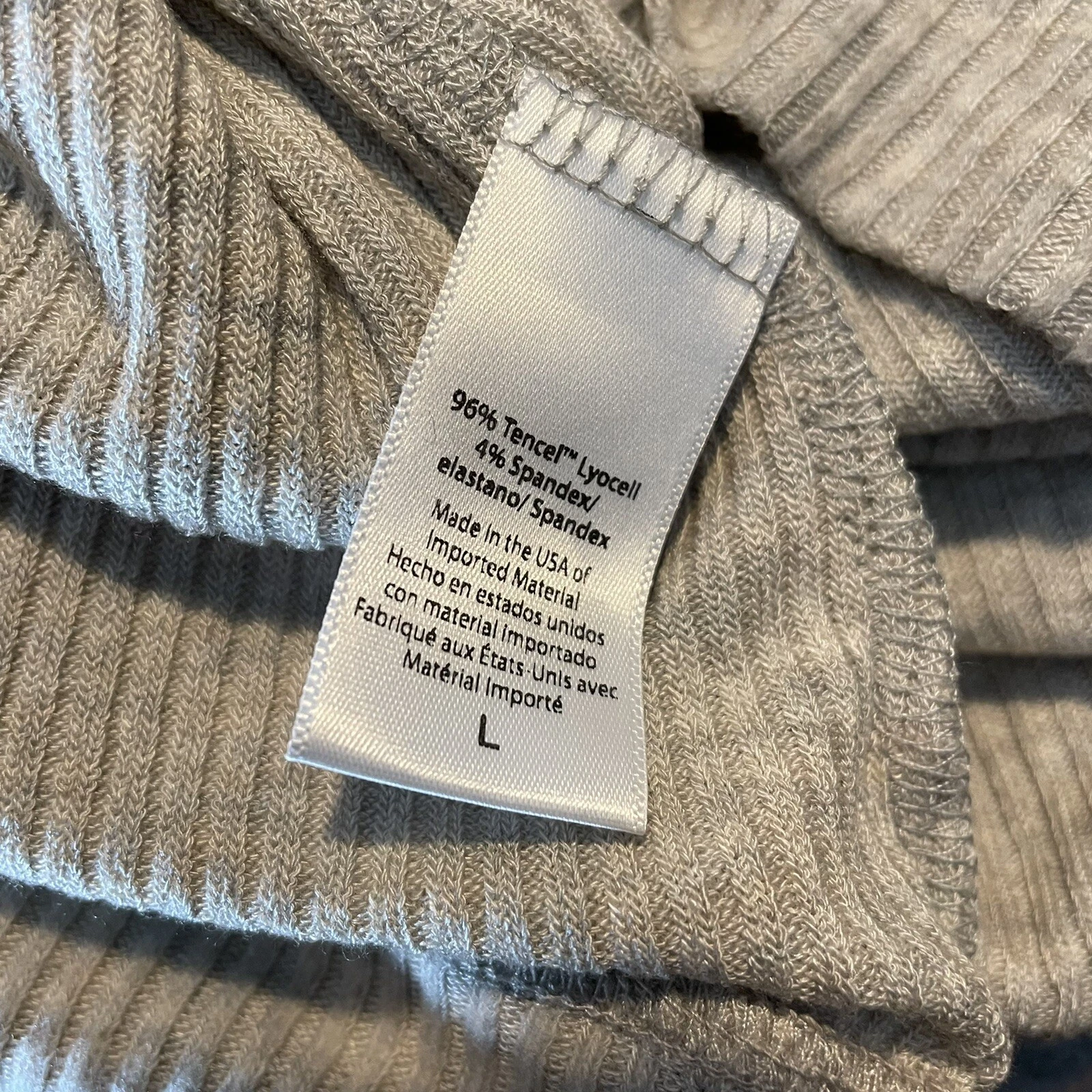 beyond-yoga cozy fleece convertible soft ribbed sweater