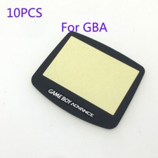 10pcs Replacement Plastic SCREEN LENS COVER LOGO for Game Boy Advance gba system