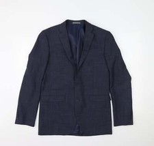 Primark Mens Blue Polyester Blend Suit Jacket Size 38