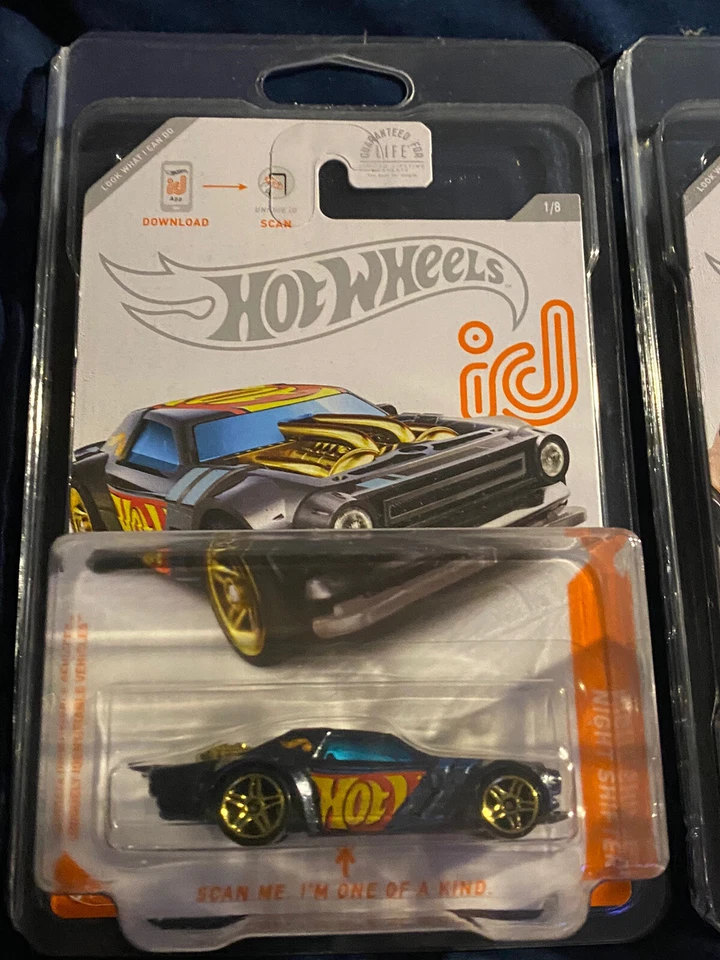 2020 Hot Wheels ID Chase Set Of 8 With Car Cases For Each BIG SALE - Image 2 of 4