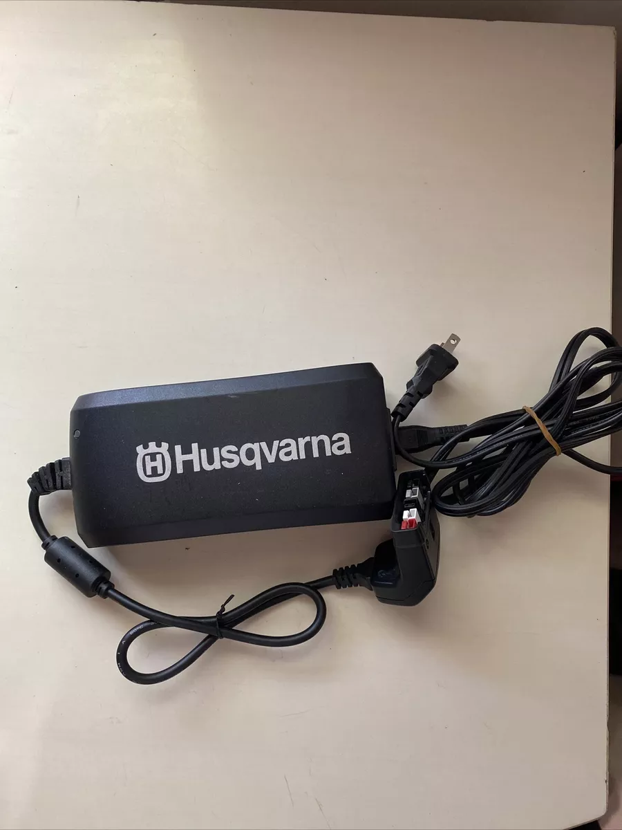 HUSQVARNA LAWN MOWER LE121P BATTERY POWER SUPPLY CORD ADAPTER S 561 QC80 USED