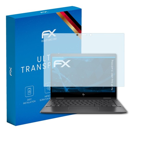 atFoliX 2x Screen Protector for HP Envy x360 13-ar0104ng clear - 第 1/8 張圖片