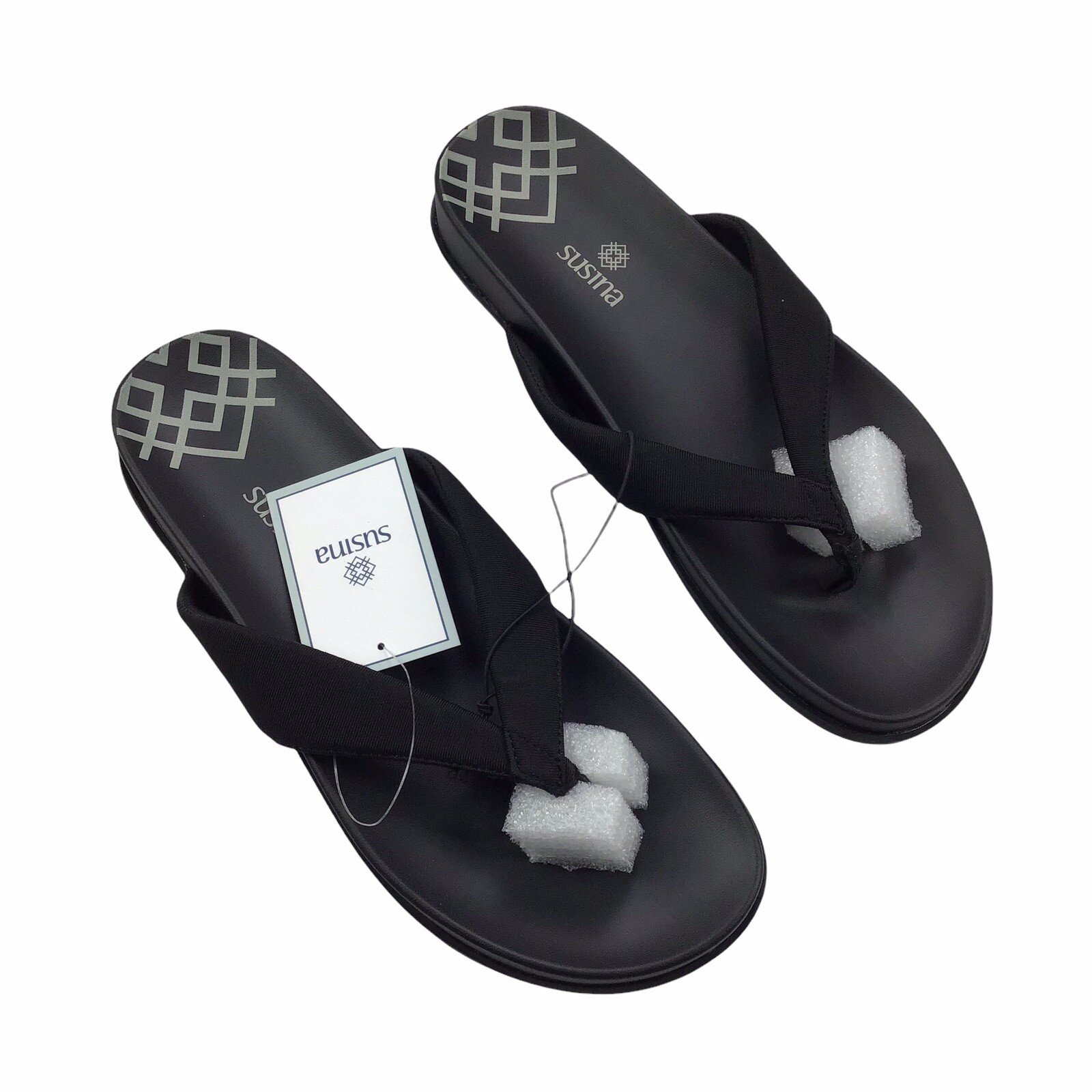 APL Infradito donna Susina Ariele Fab nero taglia 7 M US NUOVO