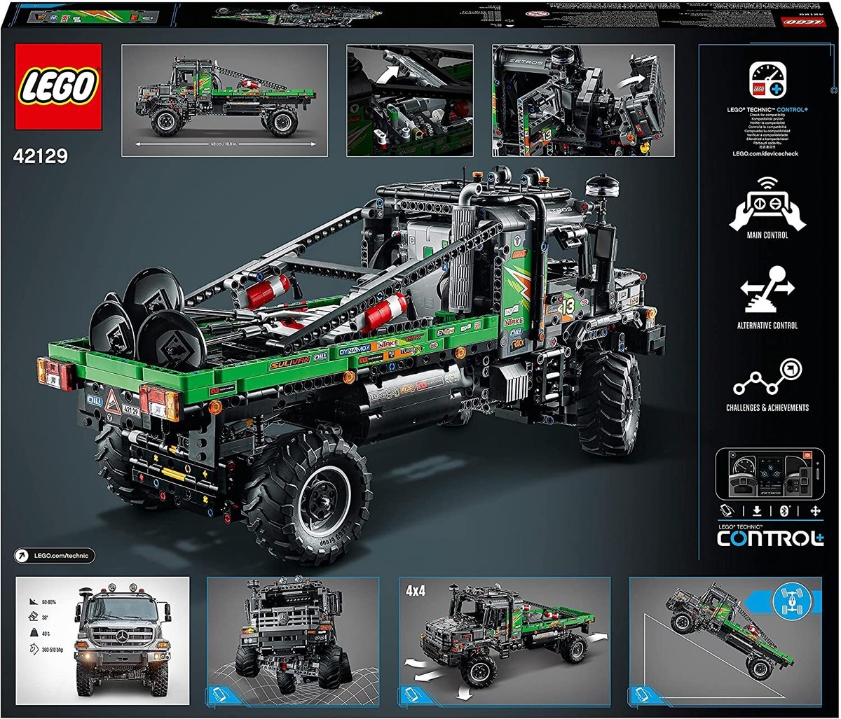ローチェスト ▻ Review: LEGO Technic 42129 4x4 Mercedes-Benz Zetros Trial Truck