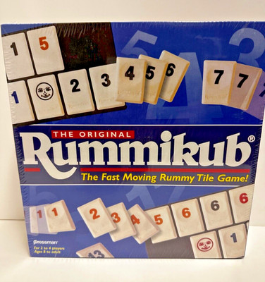 Pressman 1997 Edition The Original Rummikub Board Game NEW SEALED