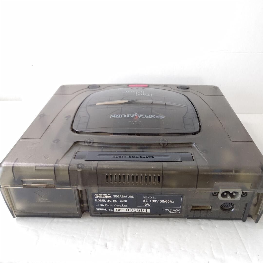 Sega Saturn Skeleton Console Beautiful Item HST-3220 Rare