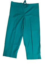 Scrubs Cherokee Workwear Men's Drawstring Cargo Pant Green Sz S