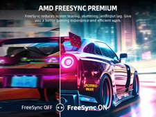 UPERFECT 18.0" 144Hz 2560*1600 IPS LCD Monitor 2K HDR 2*USB C HDMI Input Speaker 12