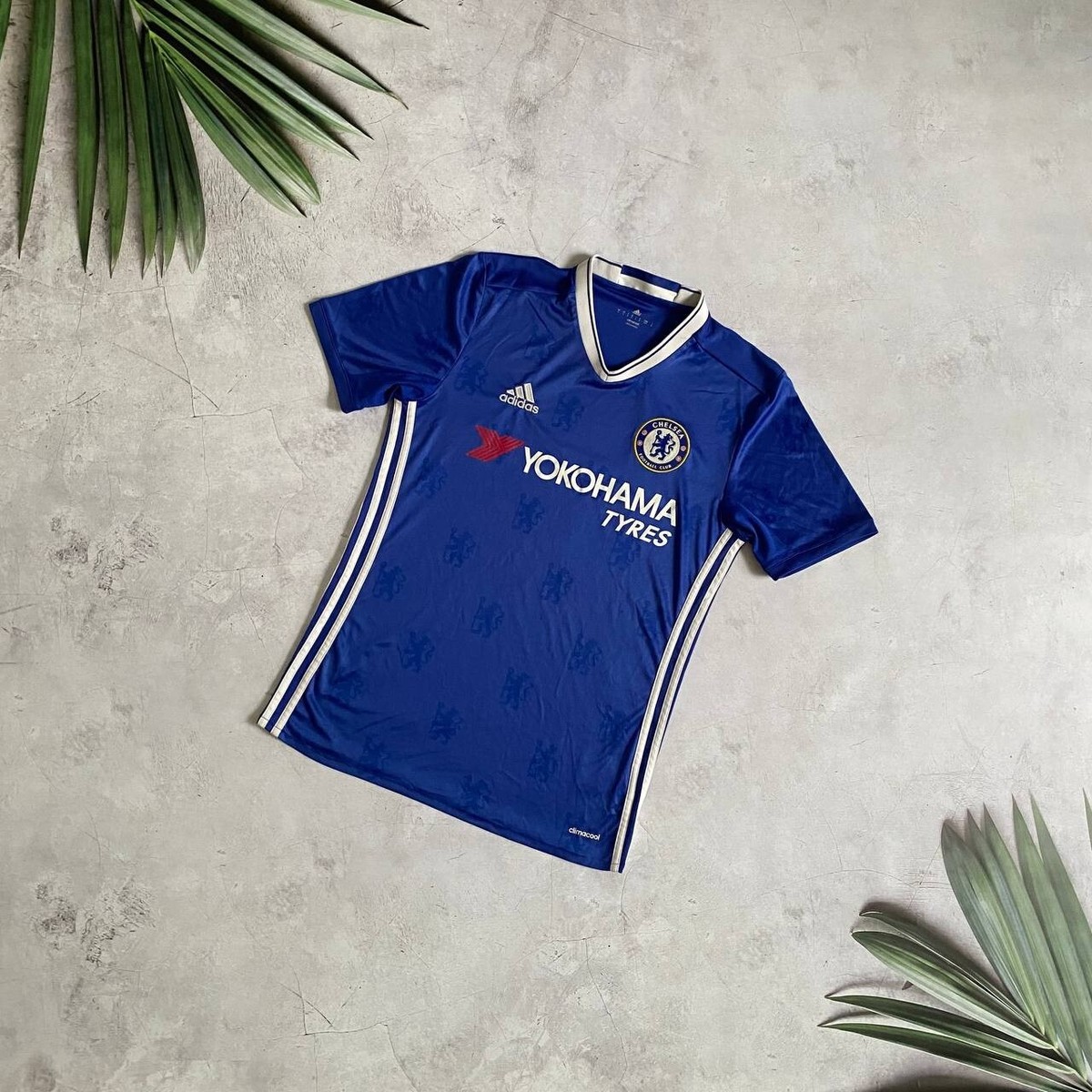 CHELSEA 2016 2017 HOME FOOTBALL SHIRT SOCCER JERSEY ADIDAS AI7182