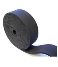 NEOPRENE RUBBER 40 DUROMETER 1/8THK X 6" WIDE x10 ft LONG  FREE SHIPPING