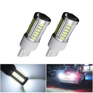 Universal Car 6000K Super White Back Up Reverse LED Lights Bulbs Auto Accessory
