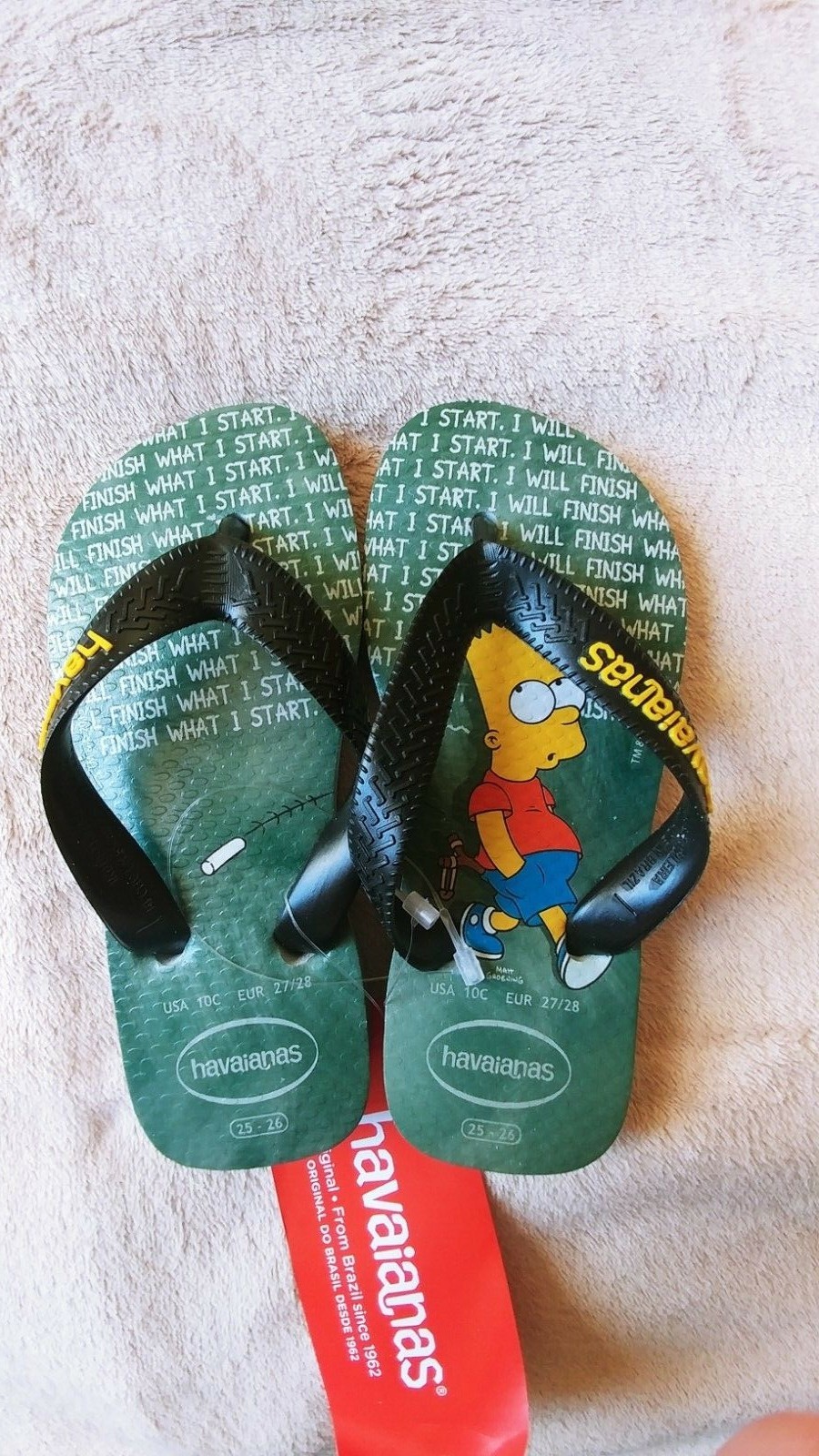 simpsons flip flops