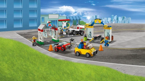LEGO City 60232 Autowerkstatt 4 Minifiguren Harl Hubbs LEGO Life App  N8/19 - Bild 3 von 8