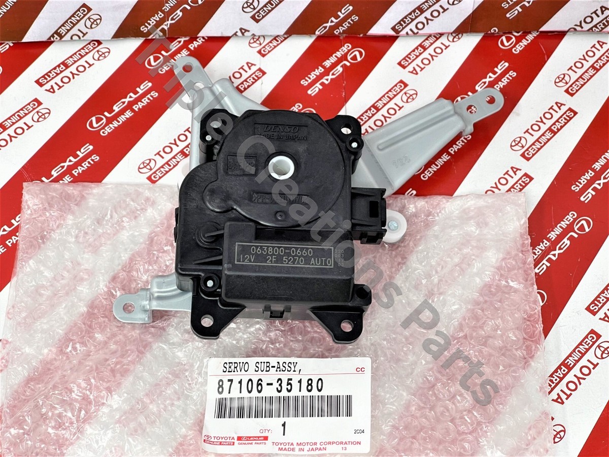 87106-35180 Genuine Toyota 03-09 4Runner GX470 Right Airmix Damper