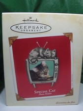 2003 SPECIAL CAT PHOTO HOLDER - HALLMARK KEEPSAKE ORNAMENT