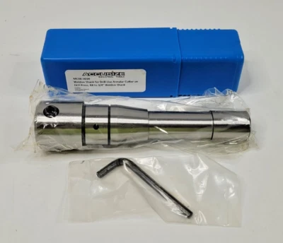 ACCUSIZE CO., LTD. Accusize Industrial Tools R8 to 3/4'' Weldon Shank For Bridgeport Annular Cutter