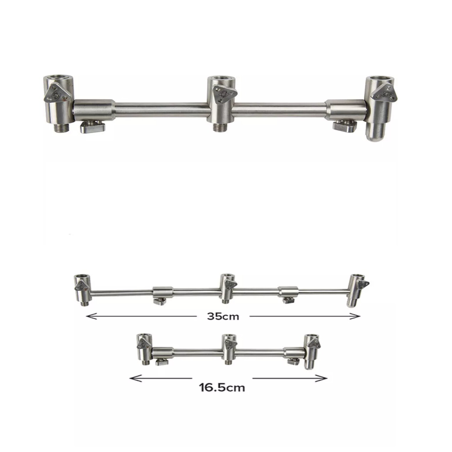 Carp Spirit INOX 300 - Удилище 2/3 QR с регулируемой спинкой - Передний Рутенауфляж