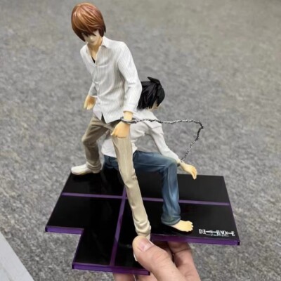 Anime Death Note Figure Light Yagami & L Pvc Model Statue