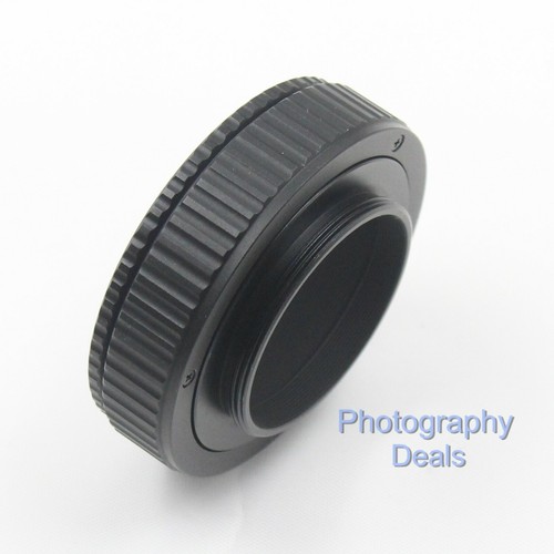 M42 to M39 17mm-31mm Adjustable Focus Helicoid Brass Adapter Macro Mount Tube - Picture 6 of 10
