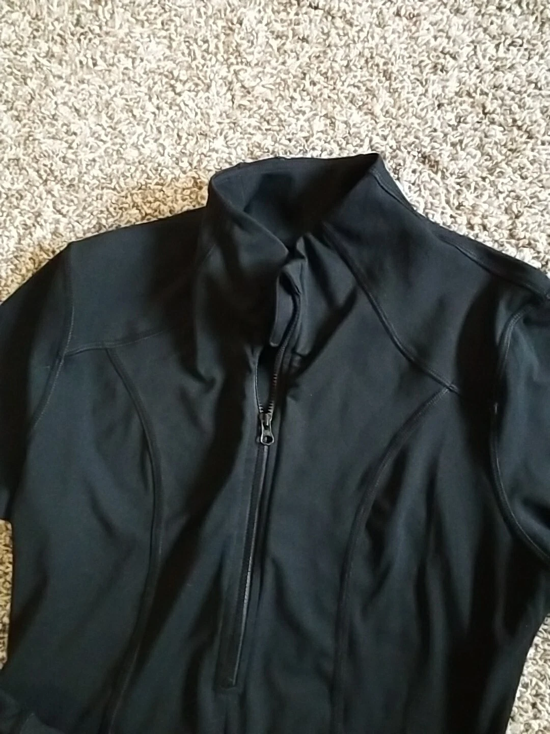 yogalicious 1/2 zip thumbhole running athletic jacket