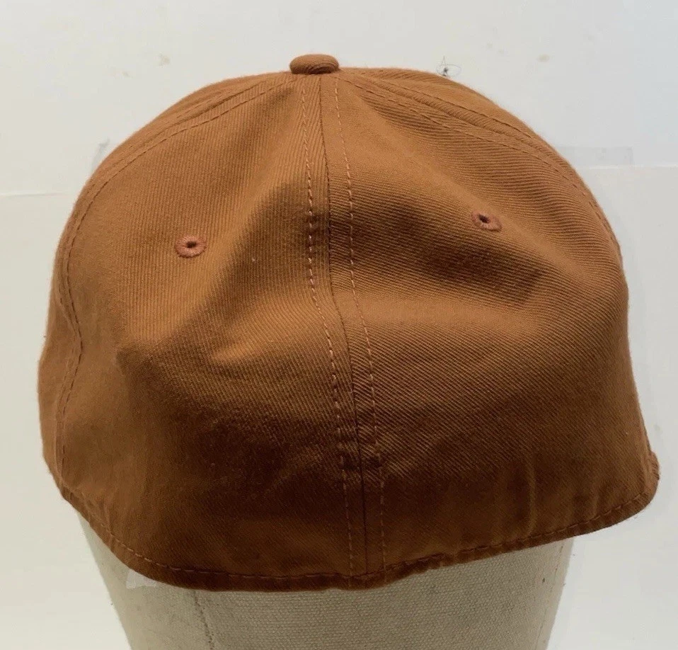 芝麻街Snuffleupagus收藏品帽子棕色刺绣尺寸7 5/8 — 第 3/4 张图片