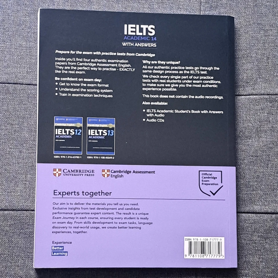 IELTS 13 and 14 Academic Student's Book with Answers without Audio - Image 2 of 4