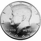 1967 P Kennedy Proof Half Dollar Coin 40% Silver UNC Gem US Coin