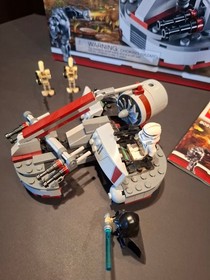 LEGO Star Wars Republic Swamp Speeder 8091 - Excellent 100%, Minifigs, Box, Book
