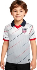 U.S. Soccer USMNT Youth Size Soccer Game Day Poly Inspired Shirt - 264GD-WW2 02