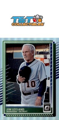 Jim Leyland 2025 Donruss Optic Holo #63 Detroit Tigers 71