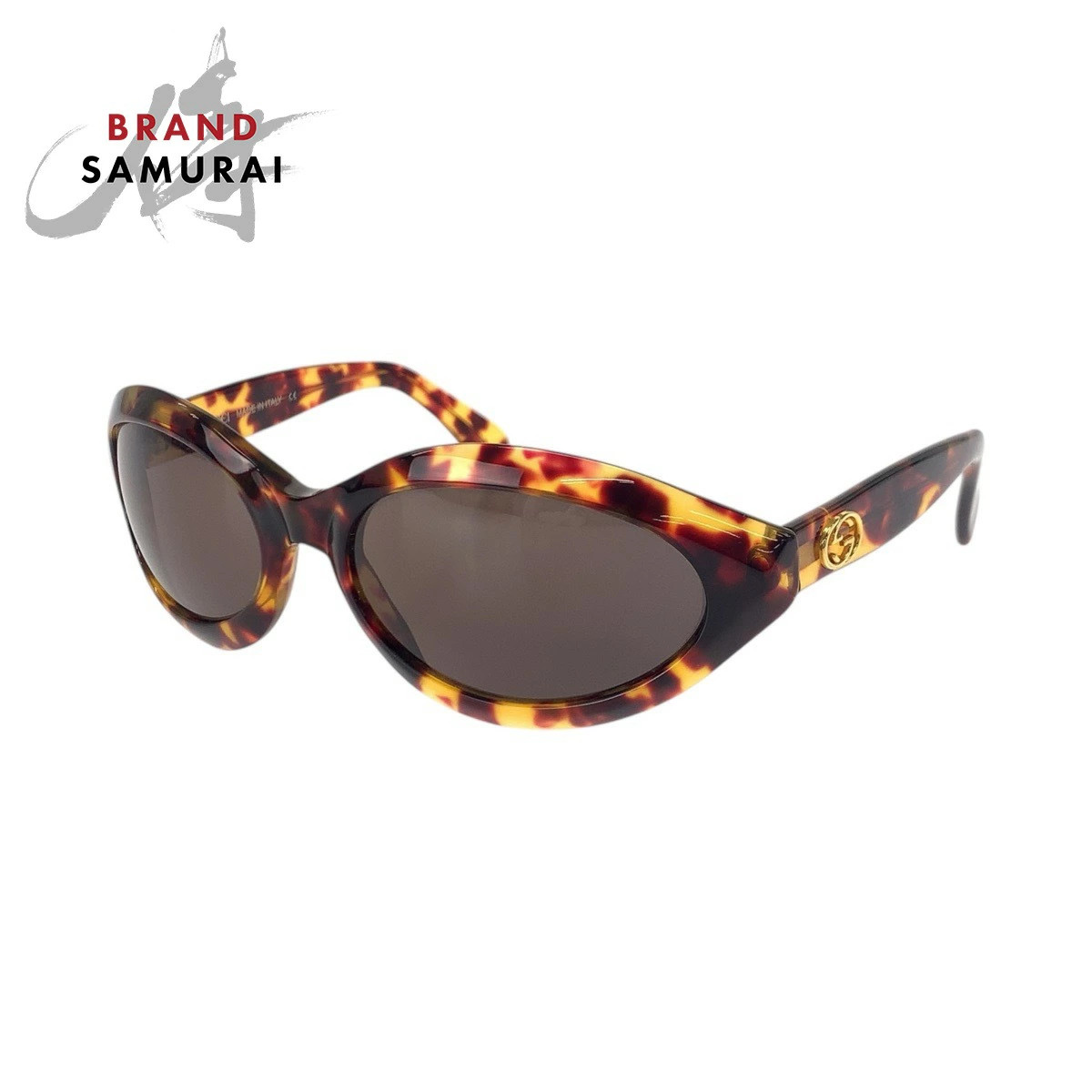 GUCCI Sunglasses Tortoiseshell Patterned Brown GG… - image 8