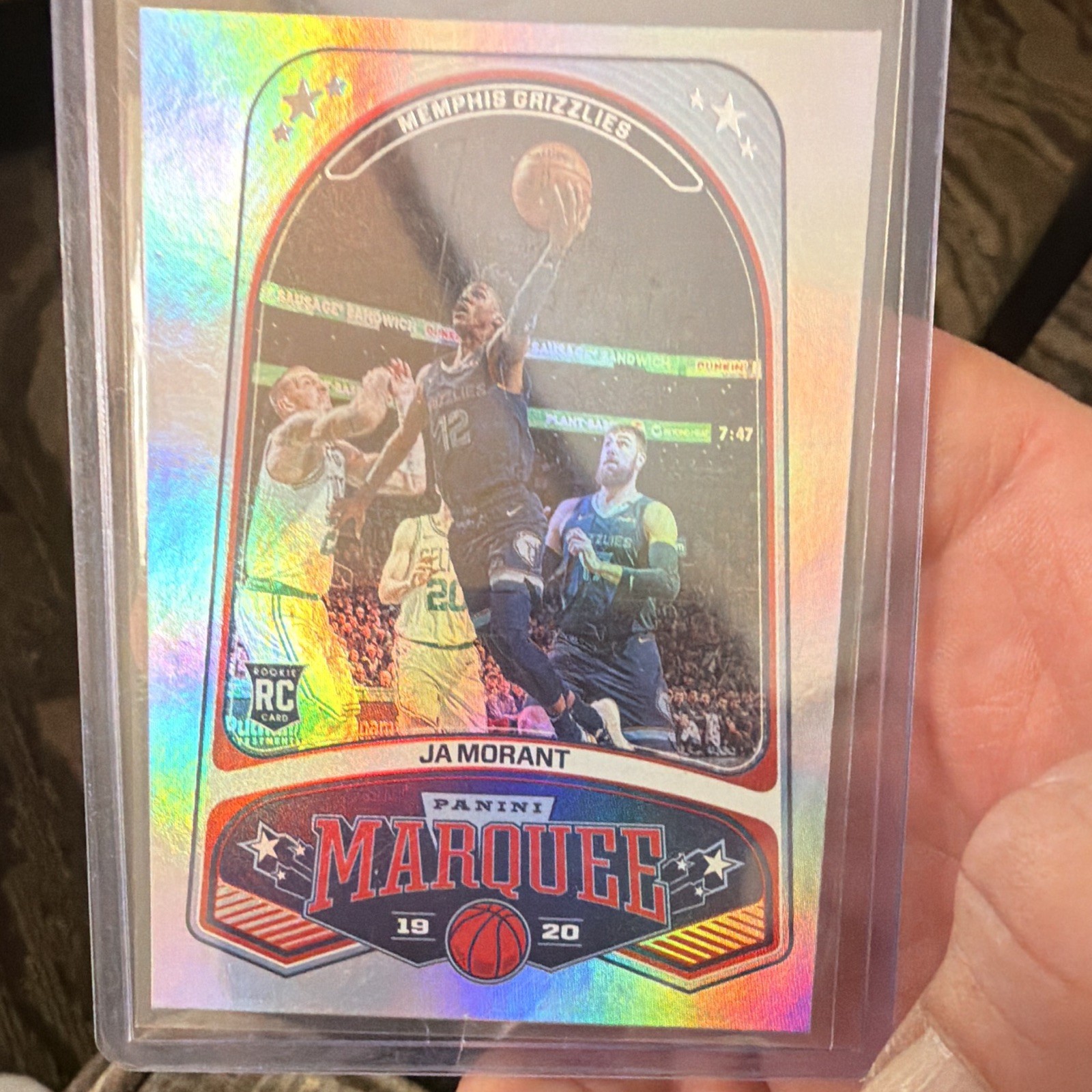 Panini 2019-20 Chronicles Marquee Ja Morant Rookie Card #253 Grizzlies