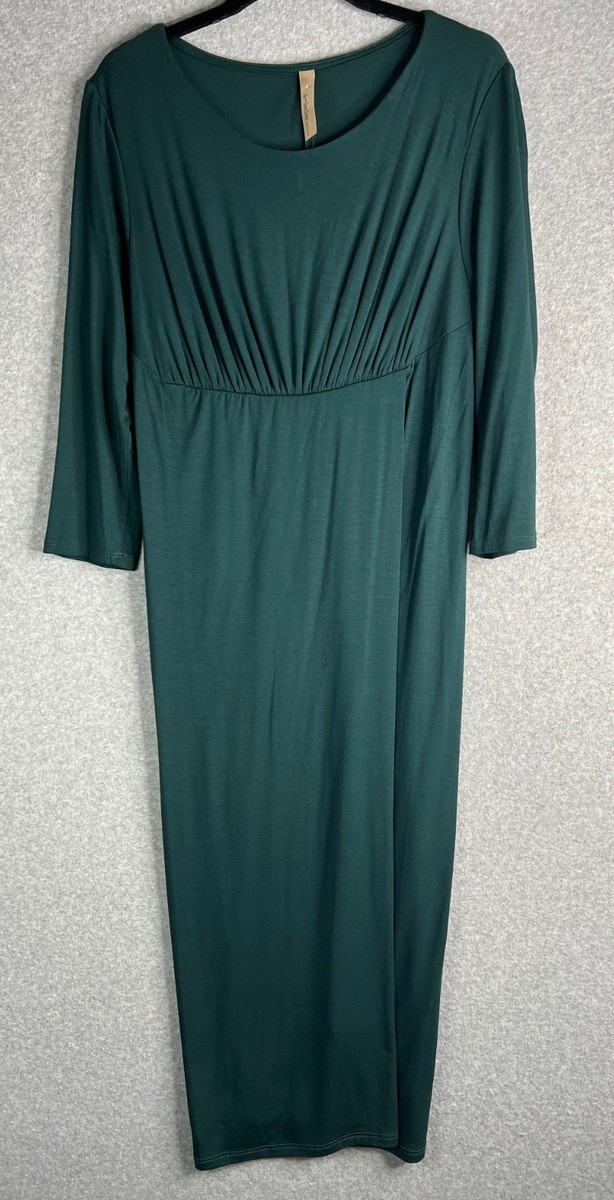 green tight midi dress Emerald Green Midi Dress - Bodycon Midi Dress - Tie-Strap Dress
