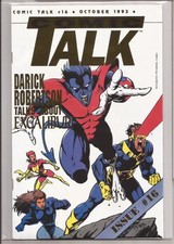 COMIC TALK #16 – GOLD FOIL LOGO – LIMITED TO 2500 – W/COA – DARICK ROBERTSON