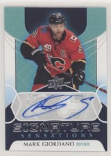 2020-21 Upper Deck Signature Sensations Series 1 Mark Giordano #SS-GI Auto 07ow